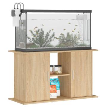 Aquarium Stand in Sonoma Oak - Durable & Stylish 101x41x58 cm