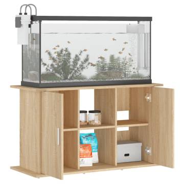 Aquarium Stand in Sonoma Oak - Durable & Stylish 101x41x58 cm