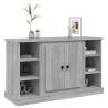 Sideboard Grey Sonoma - Stylish Engineered Wood Storage Cabinet