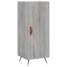 Stylish Highboard Grey Sonoma - 34.5x34x180 cm - Durable Design