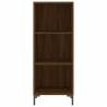 Highboard Brown Oak - Stylish Engineered Wood Storage Solution