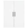 Elegant Wall Mounted Cabinets - 2 pcs White | Hipomarket UK