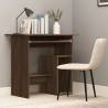 Desk Brown Oak 80x45x74 cm Engineered Wood Colour brown oak 