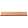 Solid Wood Beech Bathroom Countertop 100x60 cm - Durable & Stylish