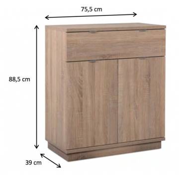 Finori Chest Chester 01A Sonoma Oak - Stylish Storage Solution