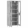 Elegant Highboard Concrete Grey - Stylish Storage Solution