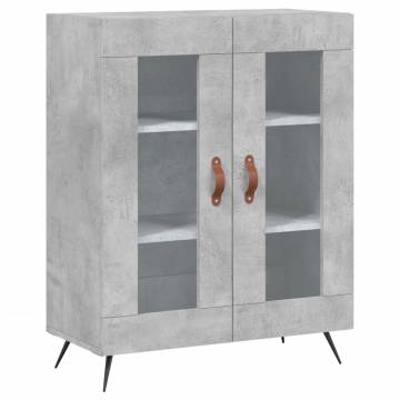 Elegant Highboard Concrete Grey - Stylish Storage Solution