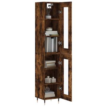 Highboard Smoked Oak – Stylish Storage | Hipomarket