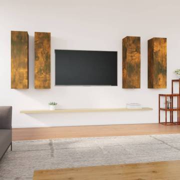 Smoked Oak TV Cabinets - Stylish Storage Solutions | HipoMarket UK