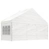 White Gazebo with Roof - 20.07x5.88m | HipoMarket