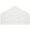 White Gazebo with Roof - 20.07x5.88m | HipoMarket