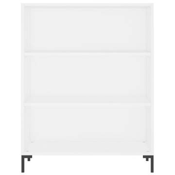 Elegant Highboard in White - 69.5x34x180 cm | Hipo Market