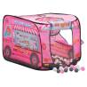 Children's Play Tent with 250 Balls - Pink, 70x112 cm