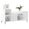 High Gloss White TV Cabinet - Stylish & Practical Design