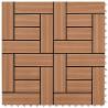 22 pcs WPC Decking Tiles 30x30 cm | Durable Outdoor Flooring