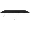 Freestanding Manual Retractable Awning 600x300 cm - Anthracite