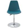 Swivel Dining Chairs 4 pcs Turquoise PP - Stylish & Comfort