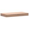 Solid Wood Beech Wall Shelf 40x20x4 cm - Stylish Storage Solution