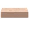 Solid Wood Beech Wall Shelf 40x20x4 cm - Stylish Storage Solution