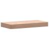 Solid Wood Beech Wall Shelf 40x20x4 cm - Stylish Storage Solution