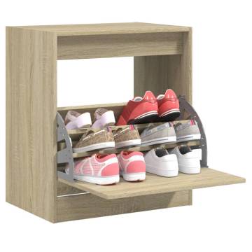 Shoe Cabinet Sonoma Oak - Stylish Storage Solution