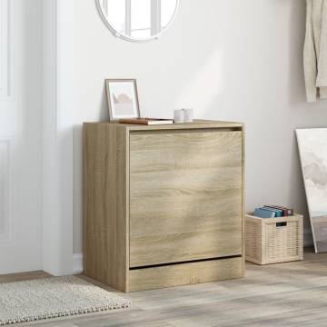 Shoe Cabinet Sonoma Oak - Stylish Storage Solution