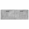 Wall Cabinet Concrete Grey - Stylish & Practical Storage