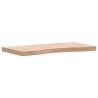 Solid Wood Beech Desk Top 80x(36-40)x4 cm - HipoMarket