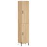 Stylish Highboard Sonoma Oak | Durable Engineered Wood Storage