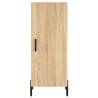 Stylish Highboard Sonoma Oak | Durable Engineered Wood Storage