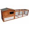 FLAMINGO Rabbit Hutch Sunshine Jumbo - Spacious & Comfortable