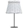 Charming White Wicker Lamp Shade Ø15x12 cm - Stylish Home Decor