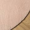 HUARTE Blush Short Pile Rug Ø 200 cm - Soft & Washable