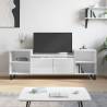 TV Cabinet High Gloss White 160x35x55 cm Engineered Wood Colour high gloss white Quantity in Package 1 