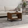 Coffee Table Brown Oak 60x50x40 cm Engineered Wood Colour brown oak Quantity in Package 1 