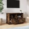 Stylish Smoked Oak TV Cabinet - 80x35x50 cm | Hipo Market