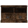 Stylish Smoked Oak TV Cabinet - 80x35x50 cm | Hipo Market