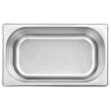 Gastronorm Containers 8 pcs GN 1/4 Stainless Steel – Hipomarket