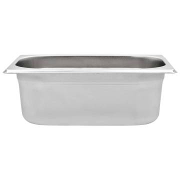 Gastronorm Containers 8 pcs GN 1/4 Stainless Steel – Hipomarket