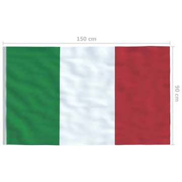 Italy Flag 90x150 cm - Durable and Eye-Catching Design