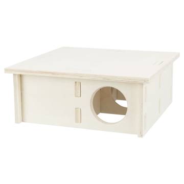 TRIXIE 4-Chambered Rodent House - Cozy Retreat for Pets