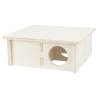 TRIXIE 4-Chambered Rodent House - Cozy Retreat for Pets