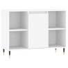 Stylish White Bathroom Cabinet - 80x33x60 cm