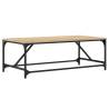 Stylish Sonoma Oak Coffee Table - 100x50x35 cm