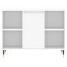 Stylish White Bathroom Cabinet - 80x33x60 cm