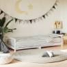 Kids Bed Frame White 80x200 cm Solid Wood Pine Colour white Size 80 x 200 cm 