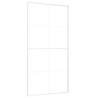 Sliding Door ESG Glass & Aluminium 102.5x205 cm - White