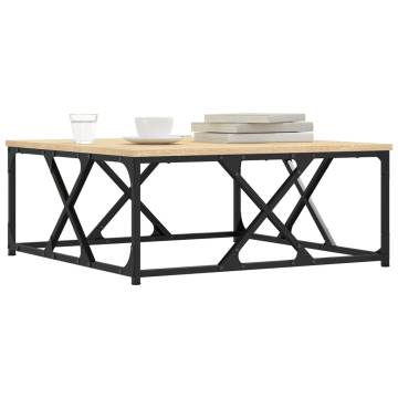 Sonoma Oak Coffee Table - Stylish & Durable 70x70x30 cm