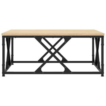 Sonoma Oak Coffee Table - Stylish & Durable 70x70x30 cm