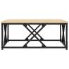 Sonoma Oak Coffee Table - Stylish & Durable 70x70x30 cm